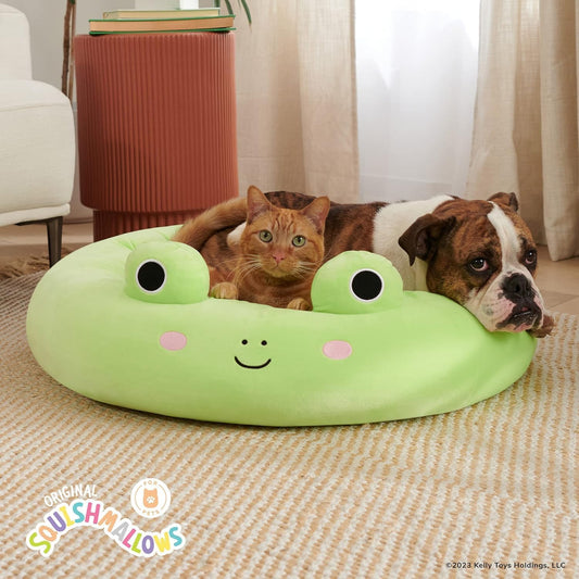 20-Inch Wendy Frog Pet Bed - Small Ultrasoft Official  Plush Pet Bed