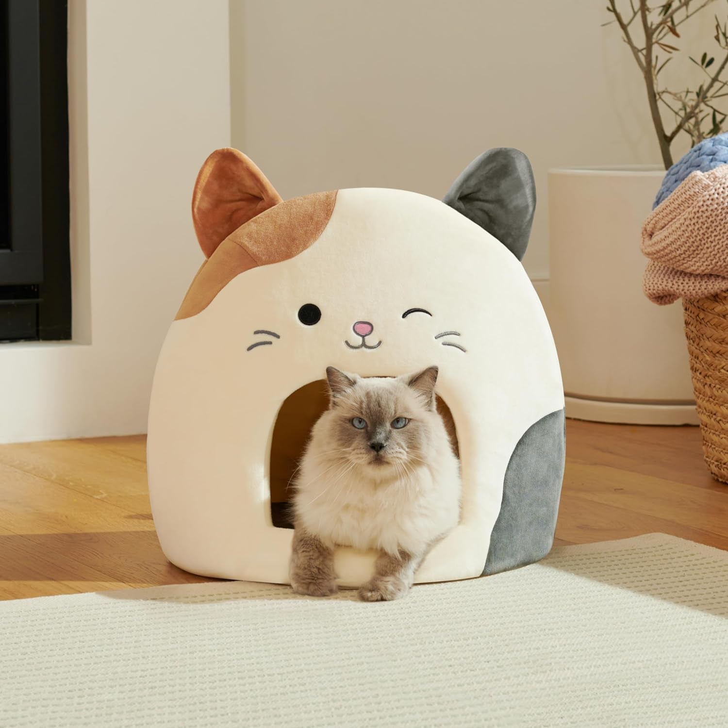 Squishmallow - Cam the Cat Cat Cave