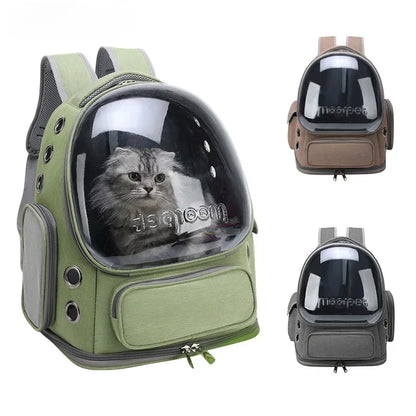 Bubble Backpack Carrier for Cats - Breathable, Airline Approved Pet Travel Carrier